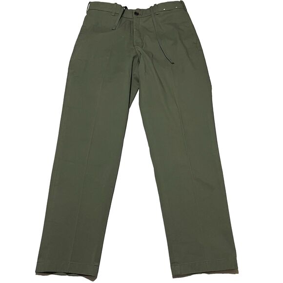 Uniqlo Other - Uniqlo Smart Ankle Pants M (32x28) Green 2-Way Stretch Elastic Waist Drawstring